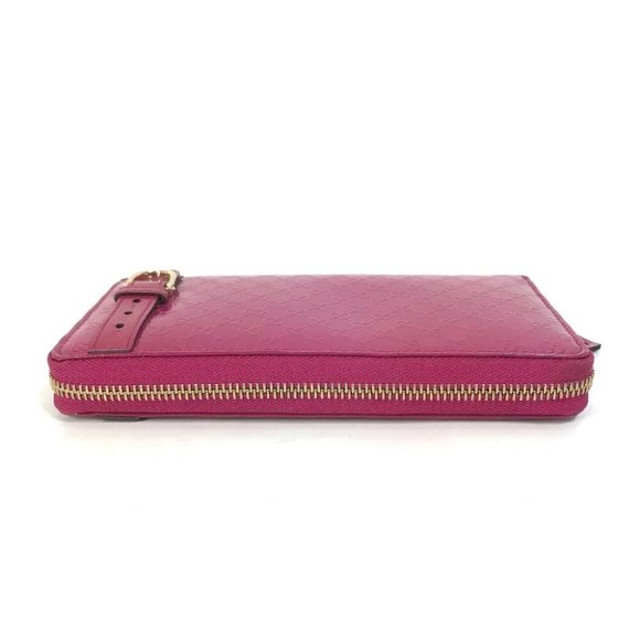 AUTHENTIC GUCCI Abbey GG pattern Guccissima Wallet Long Wallet enamel pink - Picture 5 of 15